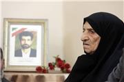 مادر شهید محمود صارمی به فرزند شهیدش پیوست