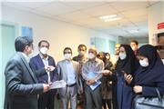 گزارش تصویری بازدید جمعی ازاصحاب رسانه از  بیمارستان شهید رحیمی خرم آباد