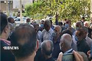 تجمع بازنشستگان مقابل اداره کل تامین اجتماعی لرستان
