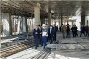 بازدید رئیس نظام مهندسی ساختمان کشور از آخرین وضعیت ساختمان جدید نظام مهندسی لرستان + تصاویر