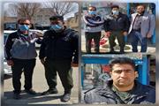 جلوگیری ازآتش سوزی خودروی شهروند بروجردی ، توسط ماموروظیفه شناس پلیس