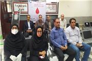 اهداء خون توسط کارکنان مخابرات منطقه لرستان  به مناسبت روز جهانی اهدای خون