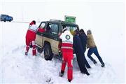 امدادرسانی به بیش از ٢١٩ نفر در برف و کولاک لرستان