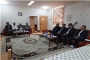 دیدار مدیر شعب بانک رفاه کارگران لرستان با مدیر کل تامین اجتماعی وخدمات درمانی نیروهای مسلح استان