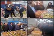 بازدید معاون تعزیرات حکومتی لرستان در قالب گشت مشترک از نمایشگاه مواد غذایی