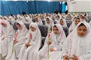 طلوع بندگی در دل کوچک‌ترین پروانه‌ها؛ جشن عبادت و بندگی دختران+تصاویر