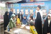 رویداد هنری کانون پرورش فکری در تجمع شبانه خیابان انقلاب خرم آباد