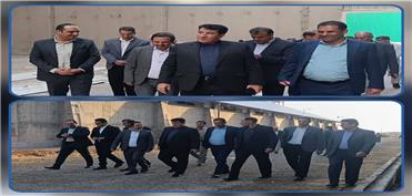 بازدید مدیرکل فنی شرکت بازرگانی دولتی از مراکز ذخیره غله کوهدشت