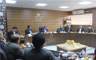 دیدار اعضای هیئت مدیره سازمان نظام مهندسی لرستان با استاندار