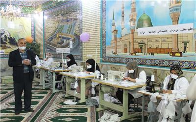 تولید روزانه بیش از 2 هزار عدد ماسک توسط خیر لرستانی+ تصاویر