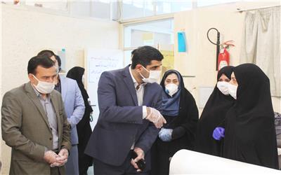 آغاز فاز دوم پویش تولید یک میلیون ماسک در آموزشگاه های فنی و حرفه‌ای لرستان + تصاویر
