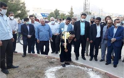دو پروژه شهری شهرداری خرم‌آباد کلنگ زنی شد