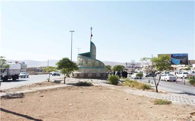 آغاز ساماندهی میدان یادمان شهدای خرم آباد توسط اداره کل راهداری لرستان + تصاویر