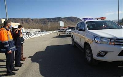 مانور خودرویی "روز بدون حادثه" در لرستان برگزار شد
