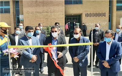 گزارش تصویری افتتاح مرکز آموزش عملی نیروهای پیمانکاری شرکت گاز لرستان