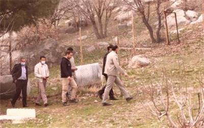 بازدید سرپرست اداره کل حفاظت محیط زیست استان لرستان از مرکز قرنطینه حیات وحش و پاسگاه محیط بانی کلدر