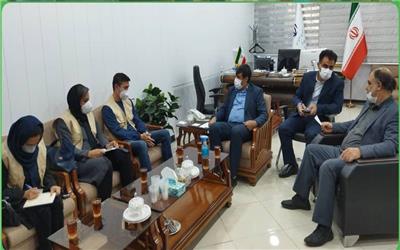 دیدار نمایندگان کمیساریای عالی پناهندگان سازمان ملل با معاون سیاسی، امنیتی و اجتماعی استانداری لرستان