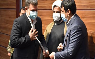 افشین بازگیر به عنوان فرماندار چگنی معارفه شد