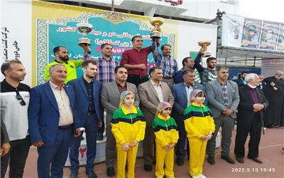 قهرمانی لرستان در مسابقات دوومیدانی کشور
