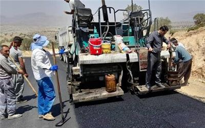 بهسازی و آسفالت 50کیلومتر راه روستایی در شهرستان کوهدشت