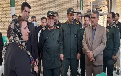بازدید فرمانده سپاه لرستان از پروژه های بسیج سازندگی دلفان