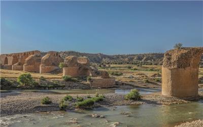 پایان فصل سوم مرمت و استحکام‌بخشی پل تاریخی کشکان لرستان