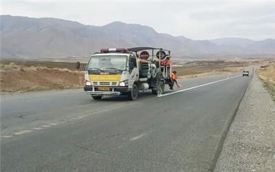 خط کشی محور بیرانشهر-خرم آباد به طول 7 کیلومتر