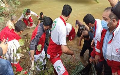 پیدا شدن جسد زنی که بر اثر سقوط گرگر ناپدید شد