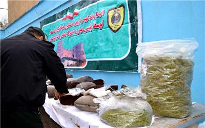 گزارش تصویری/ کشف 223 کیلوگرم انواع مواد مخدر در لرستان