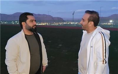 بازدید شبانه مالک باشگاه خیبر و مدیرکل جدید ورزش و جوانان لرستان از ورزشگاه ١5 هزار نفری