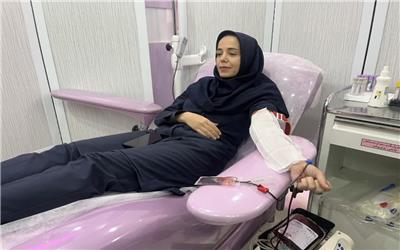 بانوان لرستان رکورد 20 ساله اهدای خون را شکستند