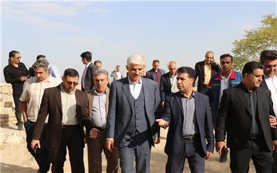 ضرب‌الاجل  معاون استاندار برای ساماندهی چشمه شهری سراب شهوا خرم اباد