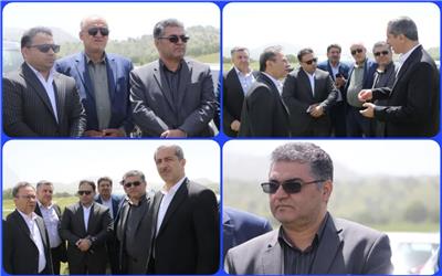 بازدید از شهرک گلخانه ای رحیم آباد شهرستان چگنی