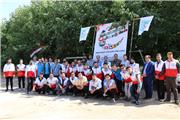 برگزاری اردوی توان افزایی اعضای جوانان جمعیت هلال احمر در منطقه کهمان سلسله