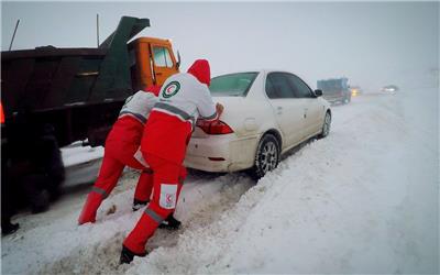 امدادرسانی به بیش از 3000 حادثه دیده در برف و کولاک لرستان