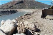 اصلاح ساختار هندسی و هدایت جریان کشکان به مسیر طبیعی رودخانه در منطقه چم وزیر