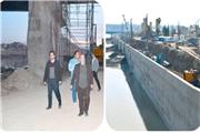 پیشرفت 90درصدی پروژه دیوارساحلی شهرپلدختر