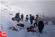 نجات جان 5 کوهنورد گم شده در ارتفاعات اشترانکوه