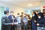 گزارش تصویری بازدید جمعی ازاصحاب رسانه از  بیمارستان شهید رحیمی خرم آباد