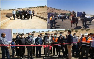 افتتاح 8 پروژه راهداری و حمل و نقل جاده ای در شهرستان خرم آباد