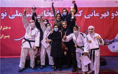 قهرمانی دختران لرستان در مسابقات جودو نوجوانان کشور