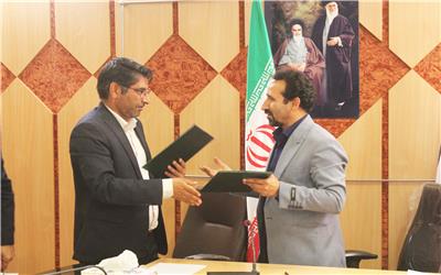 امضای توافق نامه همکاری خدمات الکترونیک بین سازمان نظام مهندسی ساختمان استان لرستان و شهرداری خرم آباد