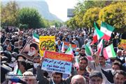 گزارش تصویری راهپیمایی باشکوه 13 آبان در لرستان
