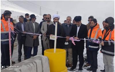 افتتاح 4 پروژه راهداری در شهرستان دلفان