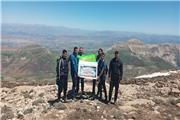 صعودگروه کوهنوردان بیمارستان 525 ارتش خرم آباد به ارتفاعات هشتاد پهلو +عکس