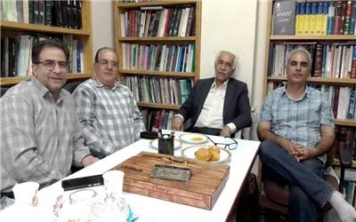حضور پدر بلوط ایران در بنیاد ایران شناسی شعبه لرستان
