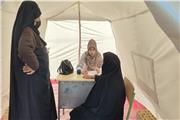 برپایی بیمارستان تخصصی صحرایی شهدای حاج عمران در منطقه فرهادآباد شهرستان دلفان