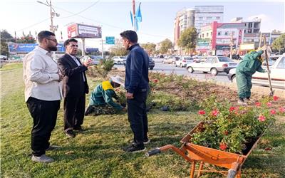 خرمآباد زیباتر میشود؛ آغاز طرح تحول فضای سبز شهری